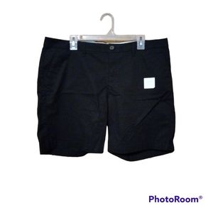 Old Navy Black Jack Womens Casual Shorts Size 14 Cotton Soandex